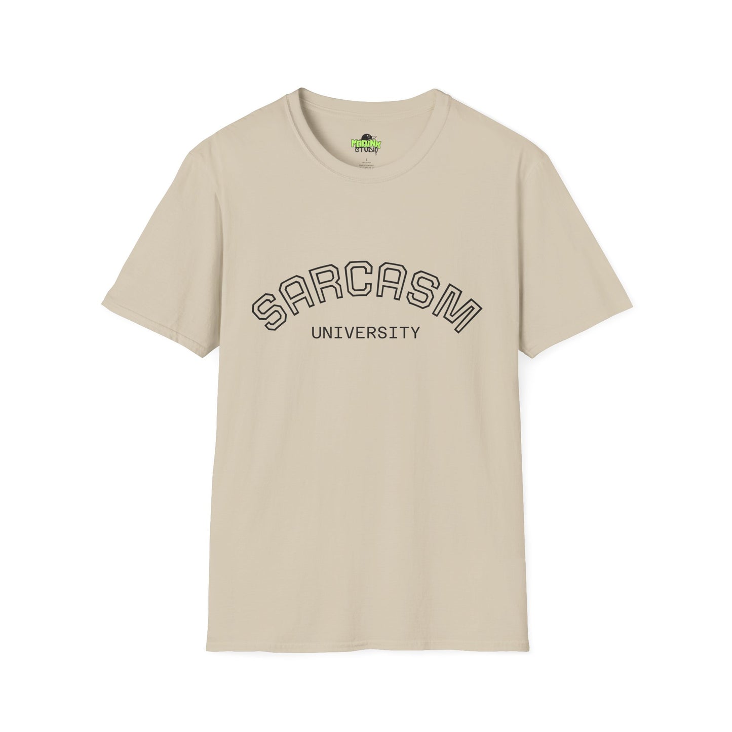 Sarcasm University Unisex T-Shirt, Funny Tee, Gift for Sarcastic Friends, Casual Wear, Comfy Gift Idea