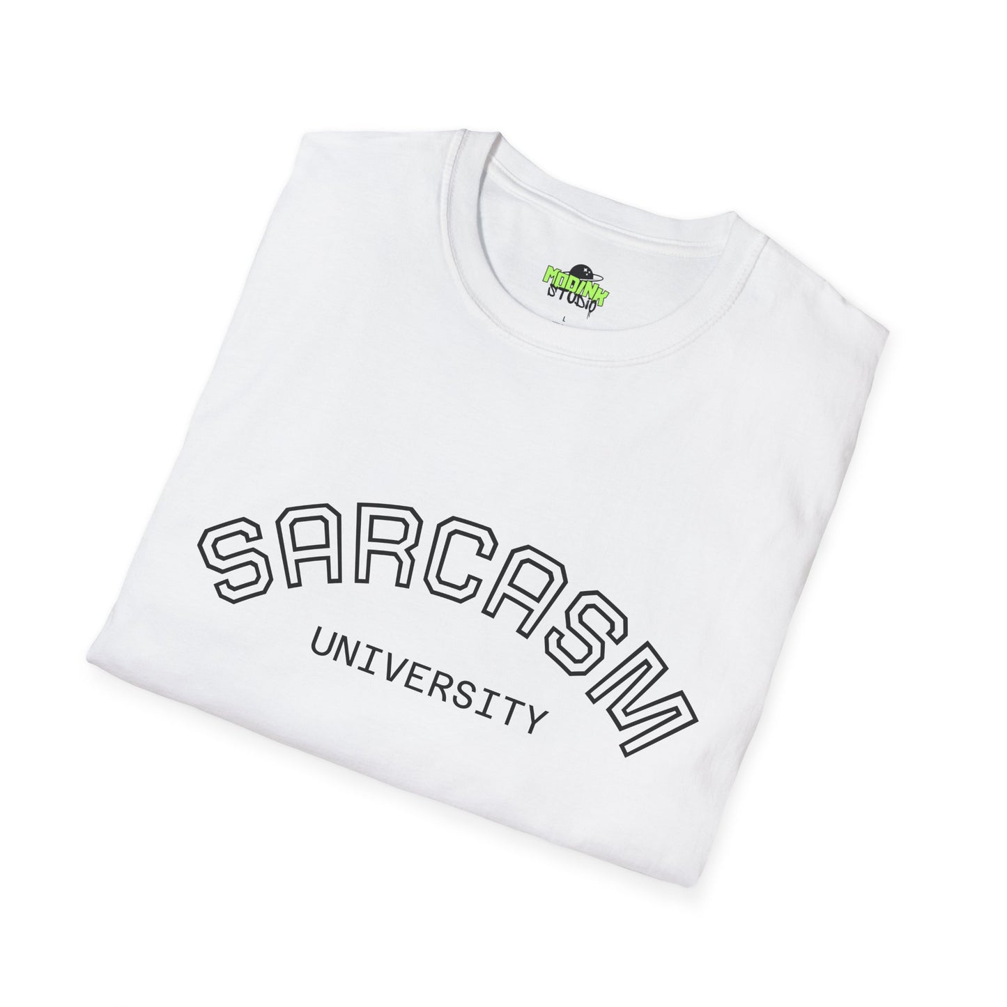 Sarcasm University Unisex T-Shirt, Funny Tee, Gift for Sarcastic Friends, Casual Wear, Comfy Gift Idea