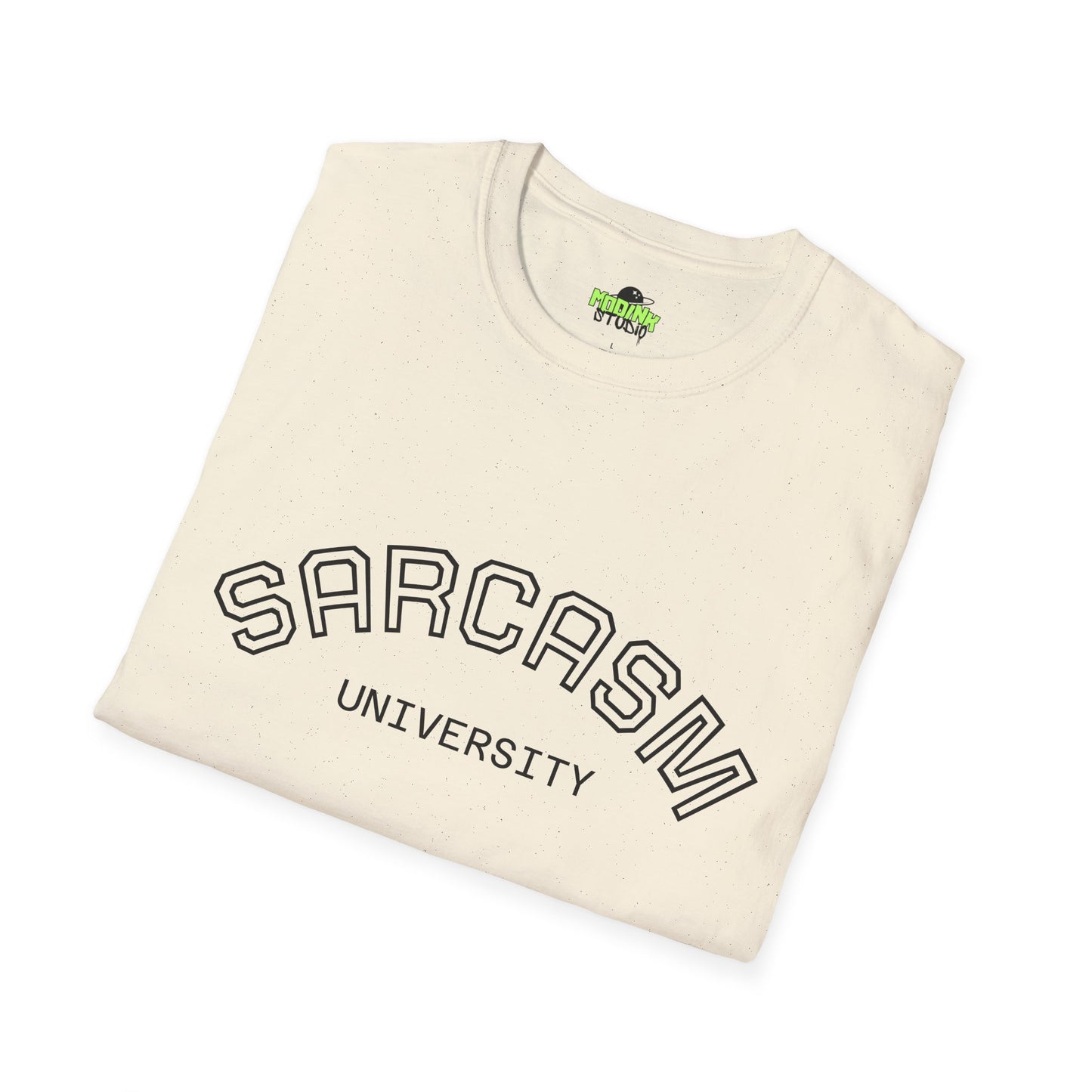 Sarcasm University Unisex T-Shirt, Funny Tee, Gift for Sarcastic Friends, Casual Wear, Comfy Gift Idea