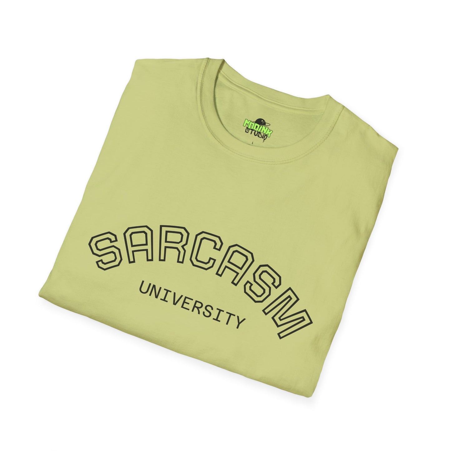 Sarcasm University Unisex T-Shirt, Funny Tee, Gift for Sarcastic Friends, Casual Wear, Comfy Gift Idea