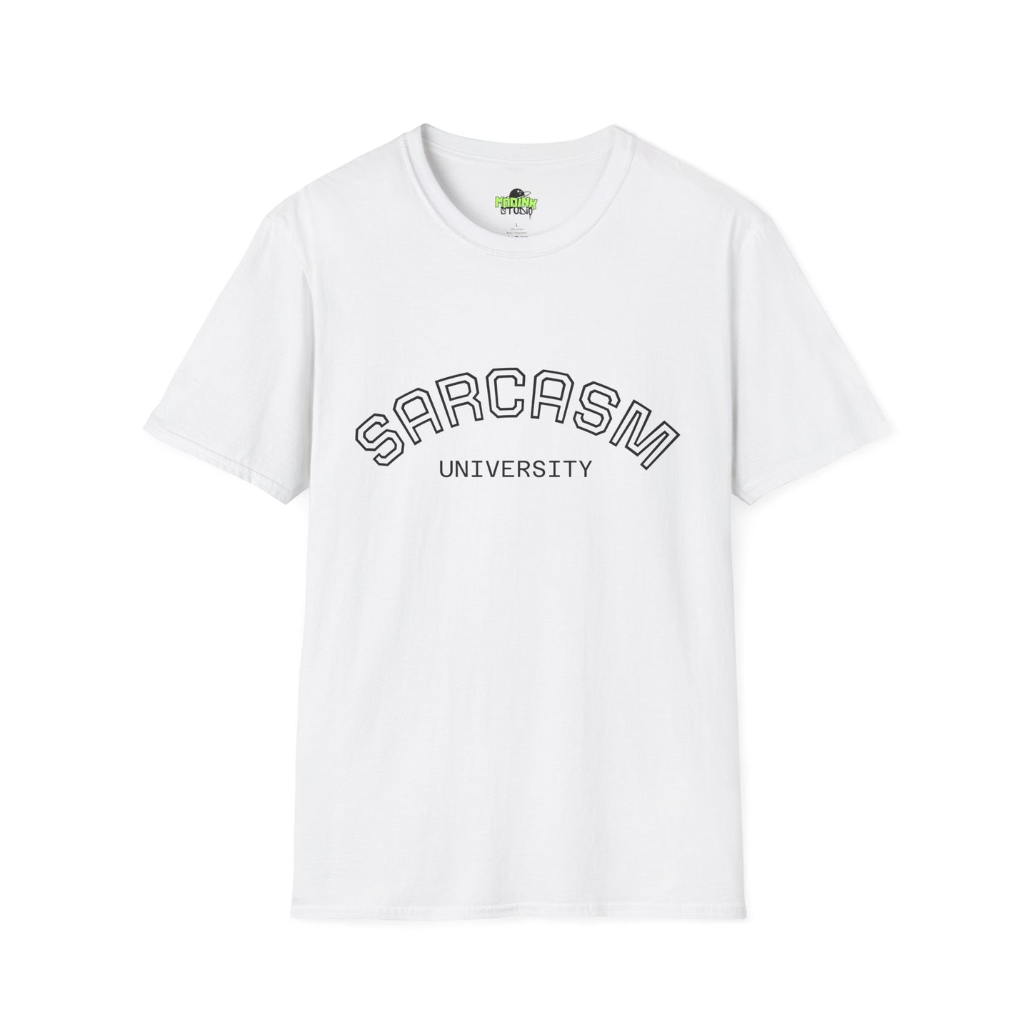 Sarcasm University Unisex T-Shirt, Funny Tee, Gift for Sarcastic Friends, Casual Wear, Comfy Gift Idea