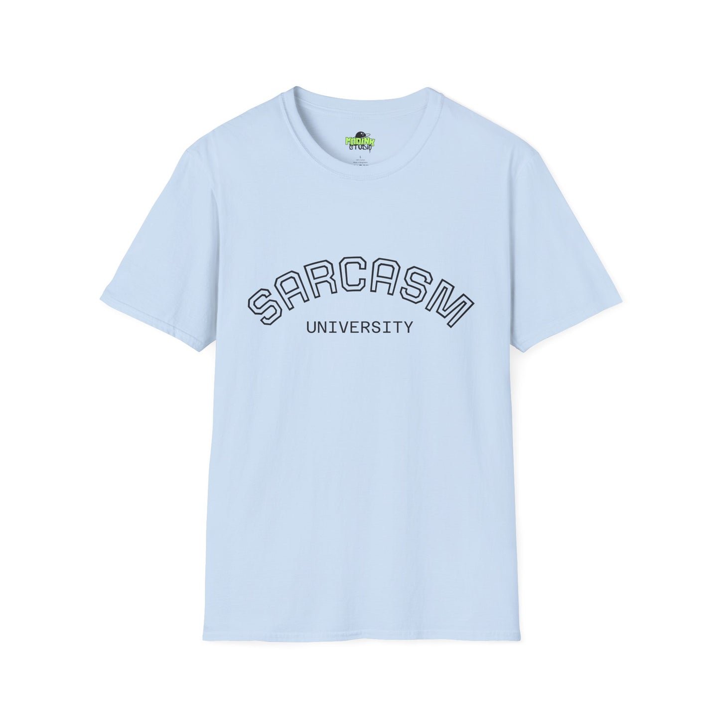 Sarcasm University Unisex T-Shirt, Funny Tee, Gift for Sarcastic Friends, Casual Wear, Comfy Gift Idea