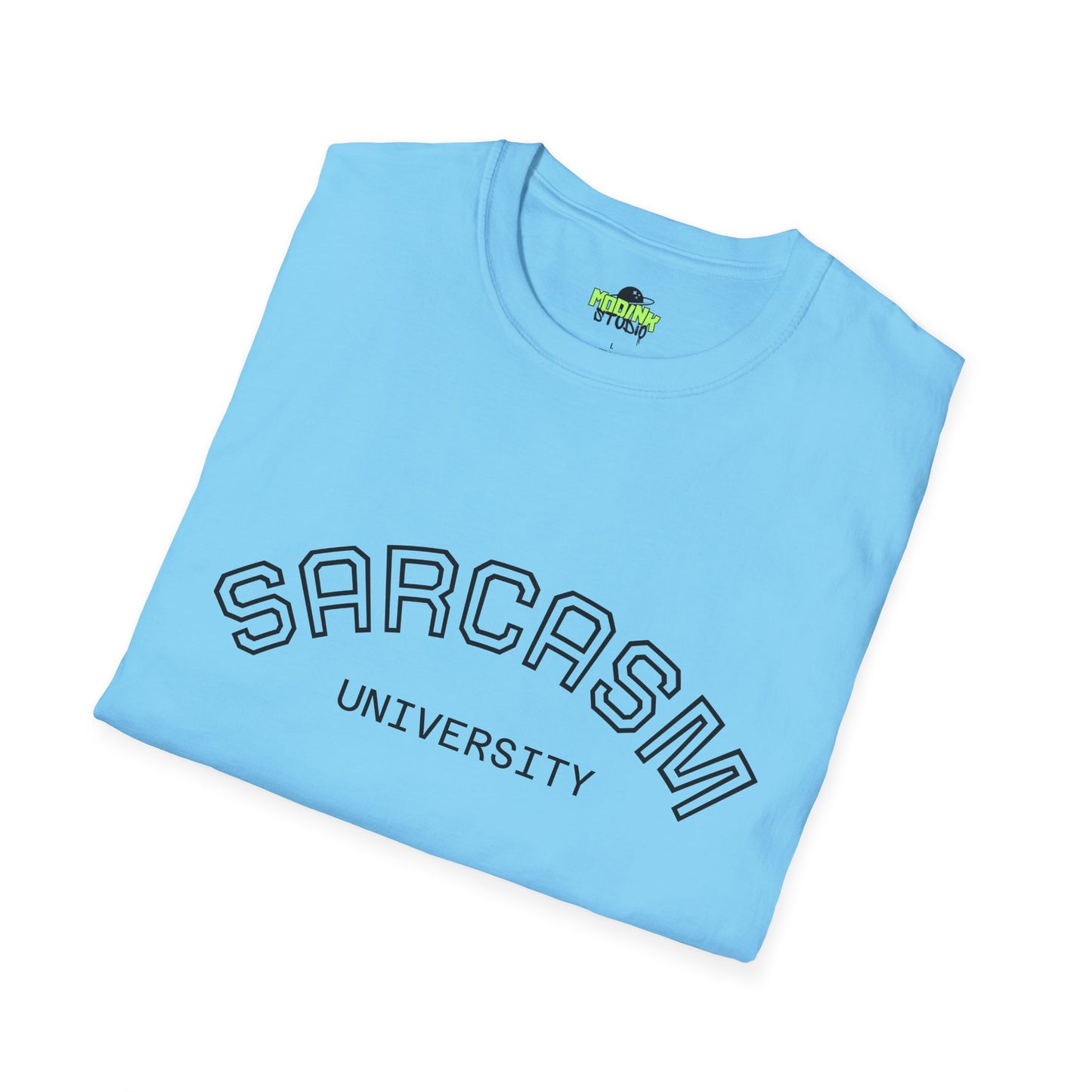 Sarcasm University Unisex T-Shirt, Funny Tee, Gift for Sarcastic Friends, Casual Wear, Comfy Gift Idea