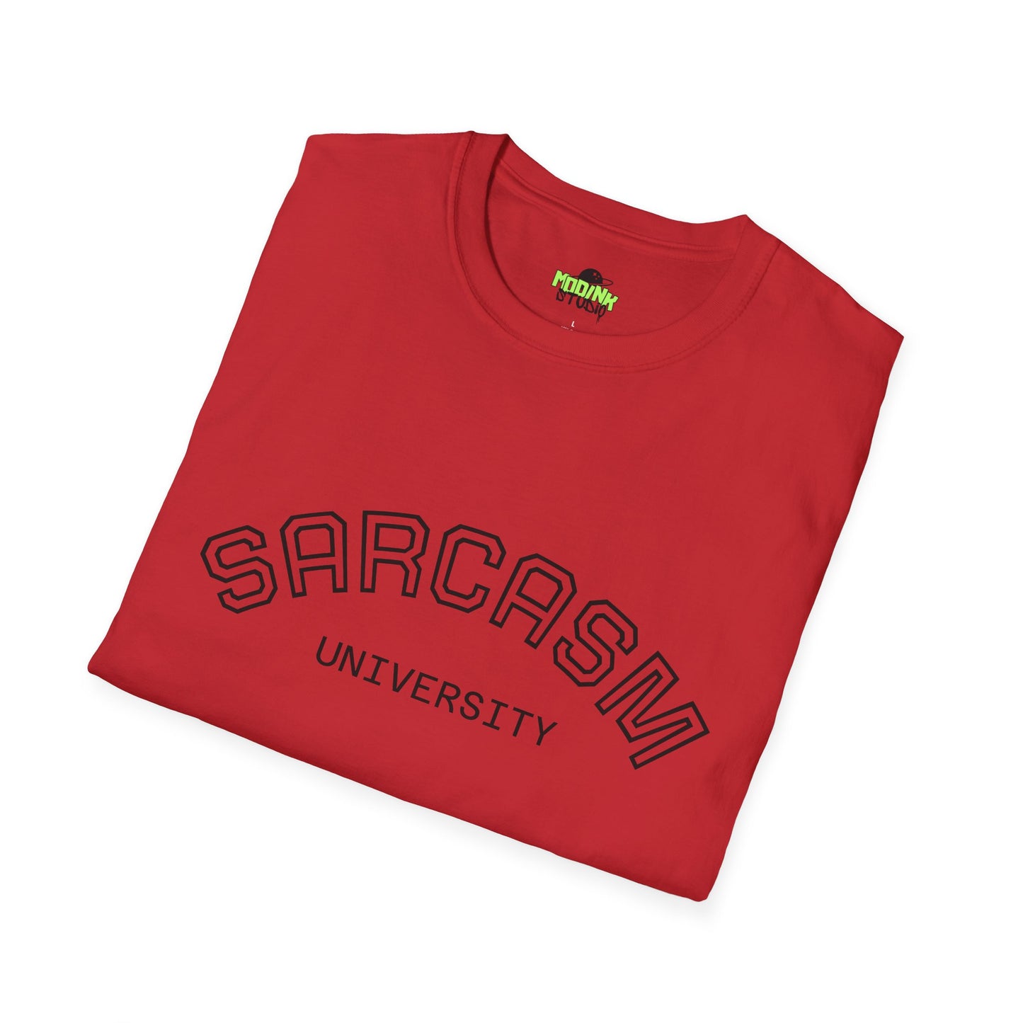 Sarcasm University Unisex T-Shirt, Funny Tee, Gift for Sarcastic Friends, Casual Wear, Comfy Gift Idea