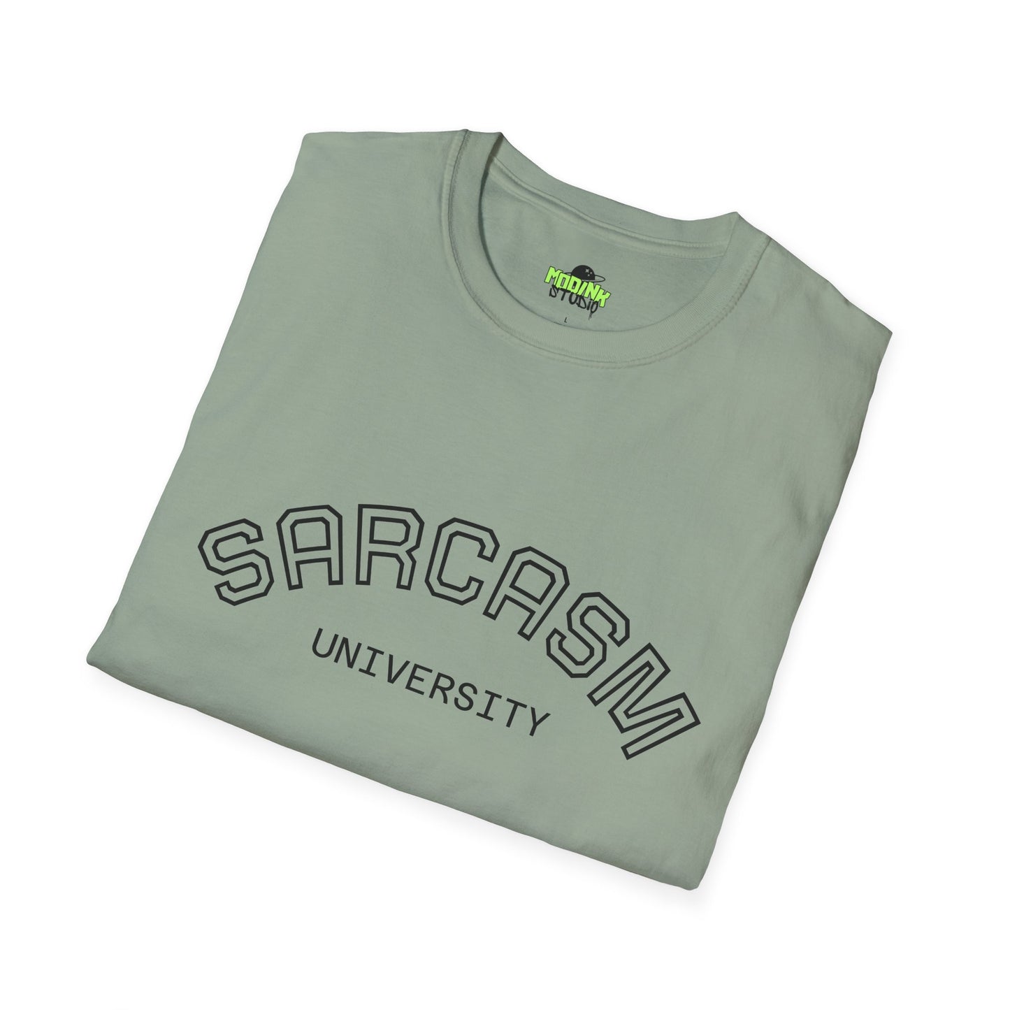 Sarcasm University Unisex T-Shirt, Funny Tee, Gift for Sarcastic Friends, Casual Wear, Comfy Gift Idea
