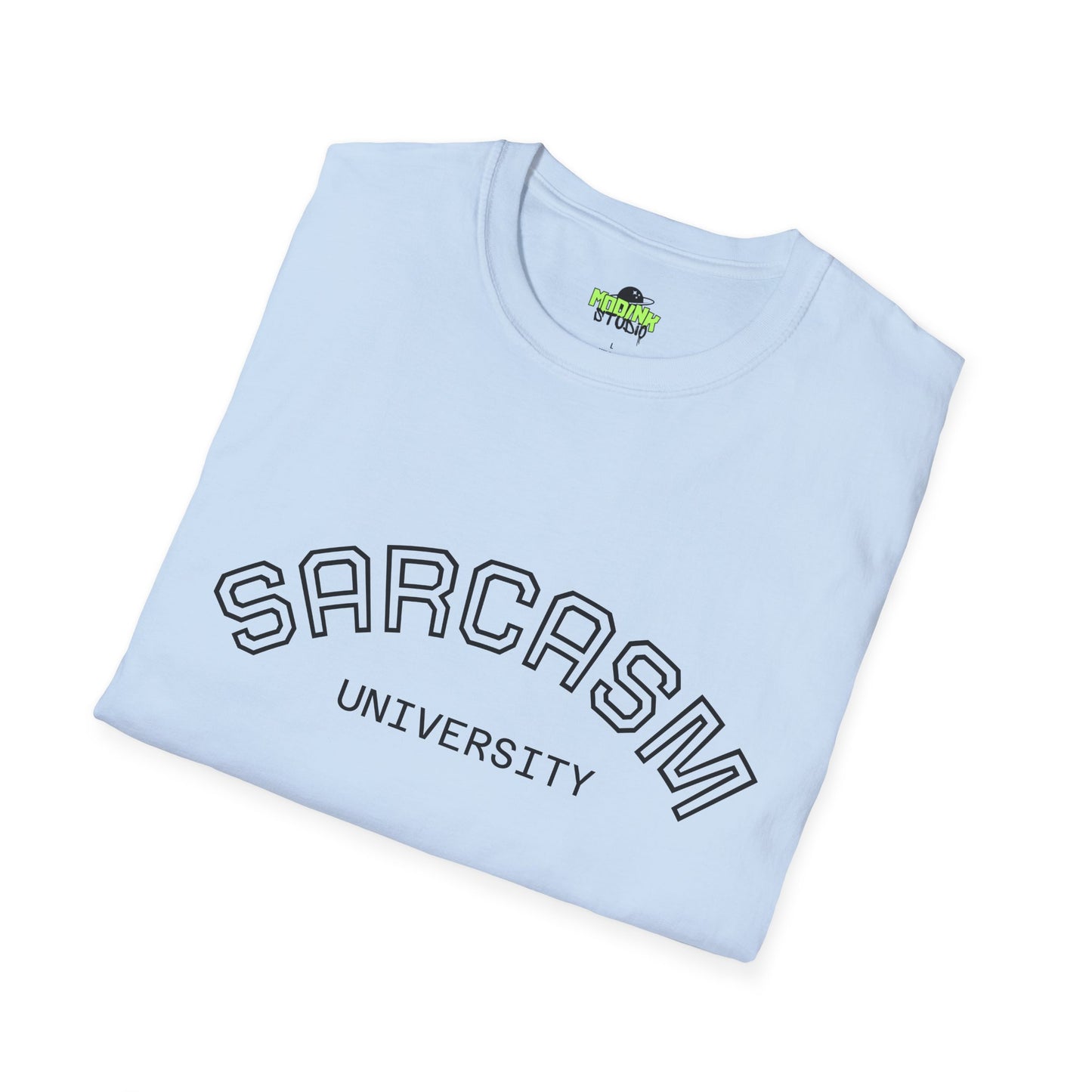 Sarcasm University Unisex T-Shirt, Funny Tee, Gift for Sarcastic Friends, Casual Wear, Comfy Gift Idea