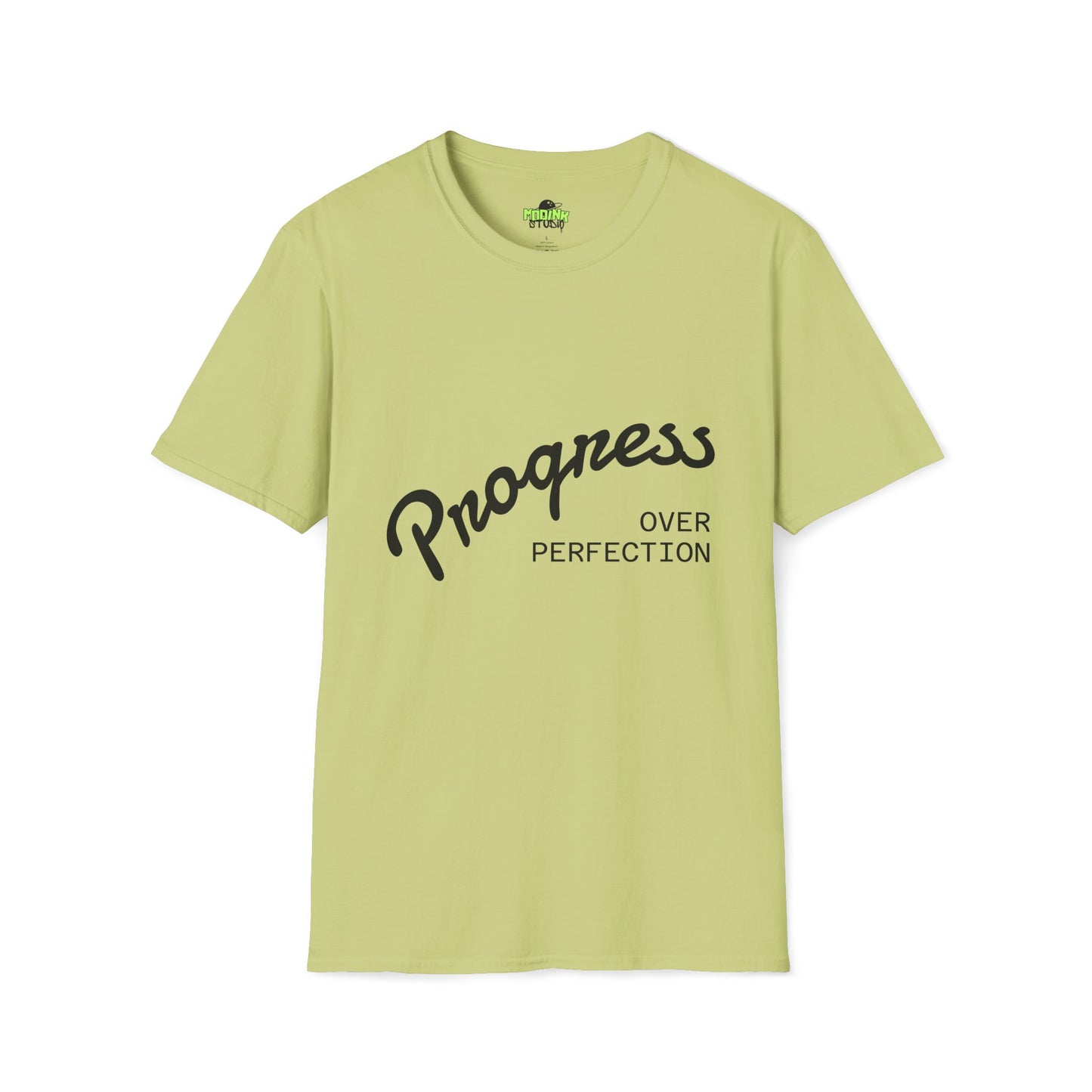 Progress Over Perfection Unisex T-Shirt, Inspirational Tee, Motivational Apparel, Gift for Students, Casual Wear, Everyday Comfort
