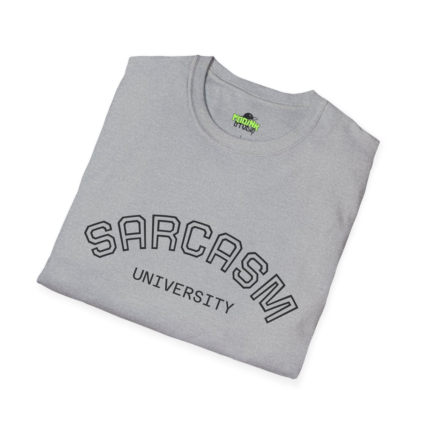 Sarcasm University Unisex T-Shirt, Funny Tee, Gift for Sarcastic Friends, Casual Wear, Comfy Gift Idea