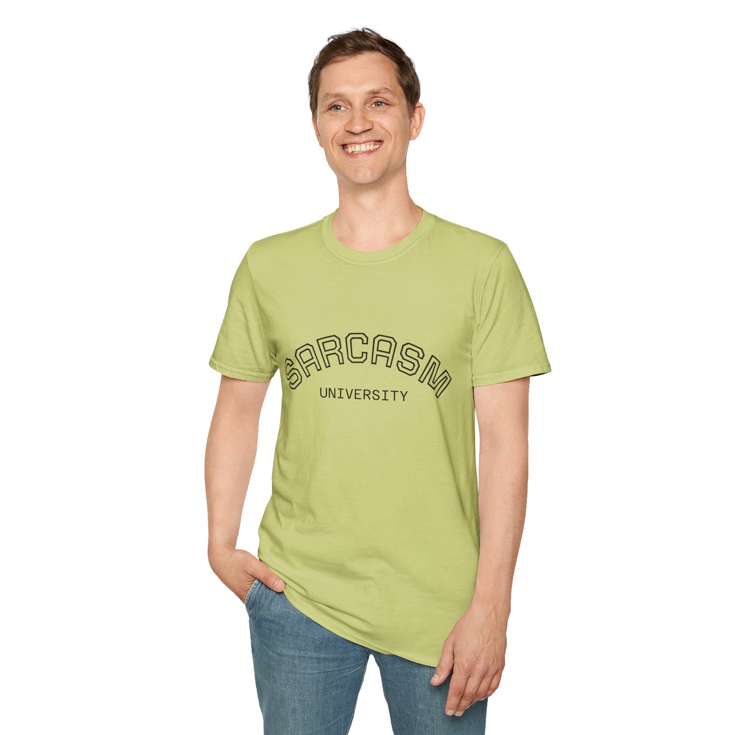 Sarcasm University Unisex T-Shirt, Funny Tee, Gift for Sarcastic Friends, Casual Wear, Comfy Gift Idea