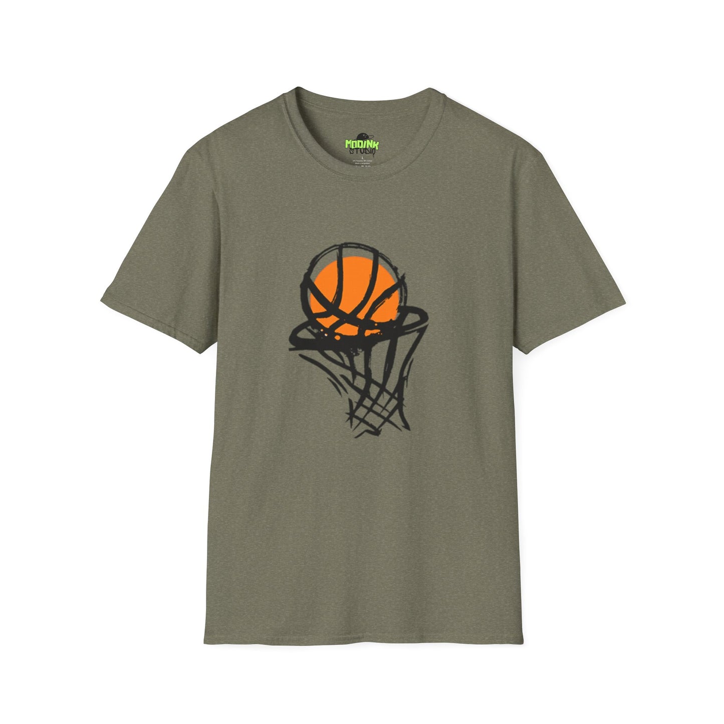 Basketball Lover Unisex Softstyle T-Shirt | Perfect for Sports Fans, Gifts for Athletes, Casual Wear, Game Day Outfit