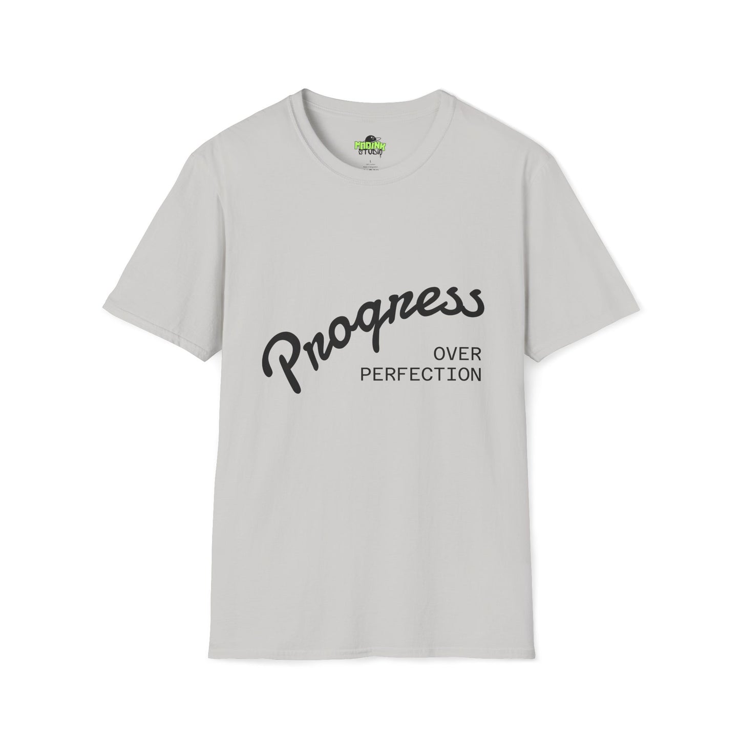 Progress Over Perfection Unisex T-Shirt, Inspirational Tee, Motivational Apparel, Gift for Students, Casual Wear, Everyday Comfort