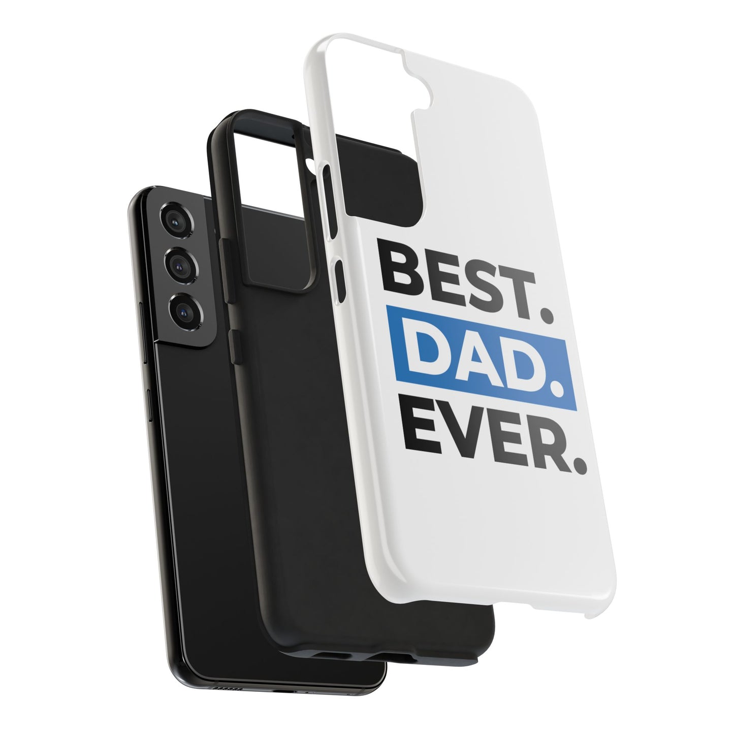 Best Dad Ever Phone Case, Tough Cell Phone Case, Gift for Dad, Father's Day Present, Men’s Accessories, Durable Phone Cover, Gifts for Him