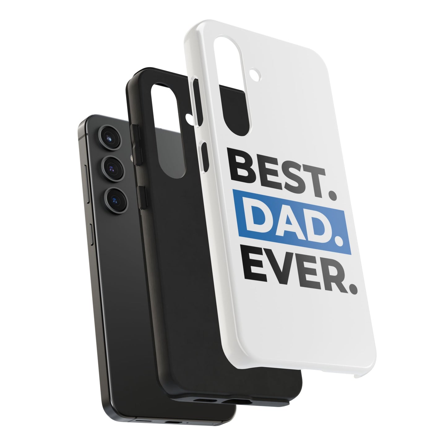 Best Dad Ever Phone Case, Tough Cell Phone Case, Gift for Dad, Father's Day Present, Men’s Accessories, Durable Phone Cover, Gifts for Him