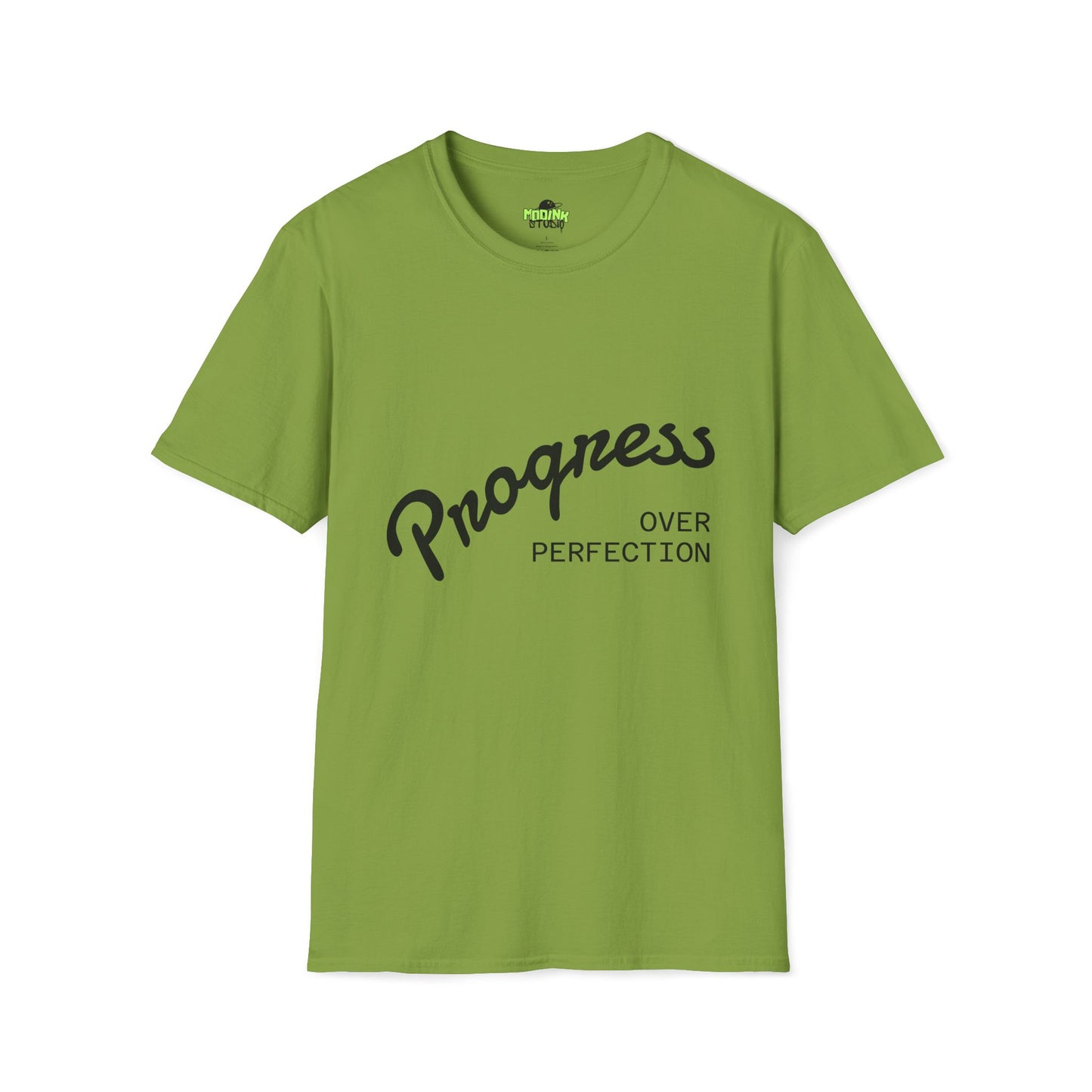 Progress Over Perfection Unisex T-Shirt, Inspirational Tee, Motivational Apparel, Gift for Students, Casual Wear, Everyday Comfort