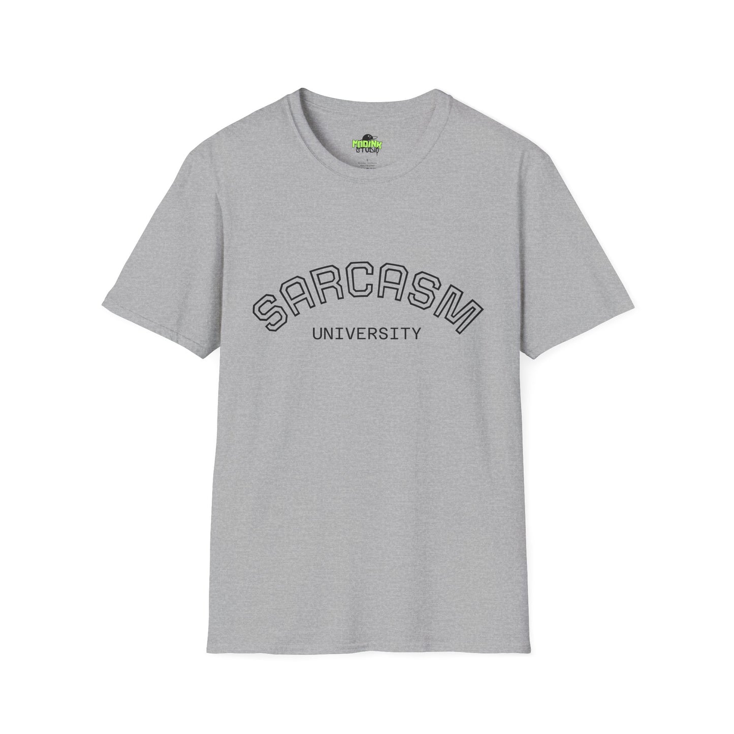 Sarcasm University Unisex T-Shirt, Funny Tee, Gift for Sarcastic Friends, Casual Wear, Comfy Gift Idea