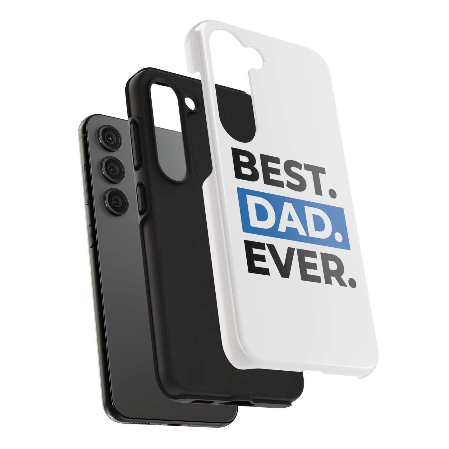 Best Dad Ever Phone Case, Tough Cell Phone Case, Gift for Dad, Father's Day Present, Men’s Accessories, Durable Phone Cover, Gifts for Him